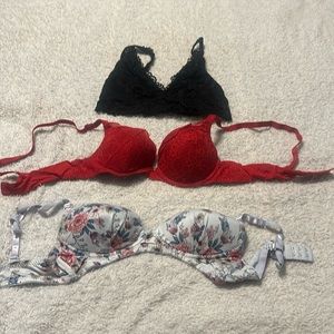 3 Bras 34 b